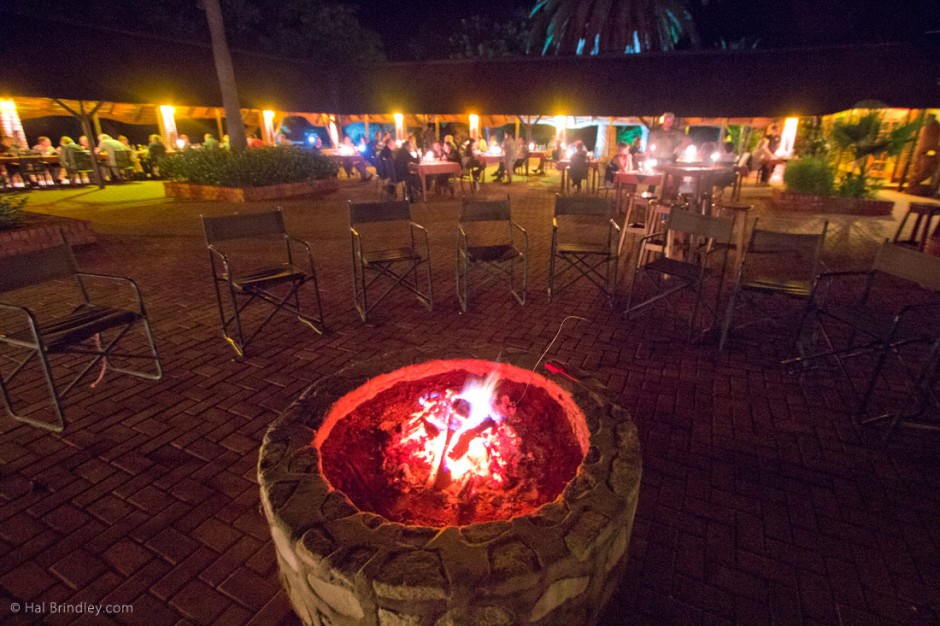 The fire pit and outdoor dining area The fire pit and outdoor dining area